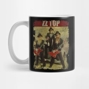 TEXTURE ART-ZZ Top - RETRO STYLE 1 Mug